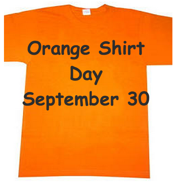 September 30th - Orange Shirt Day